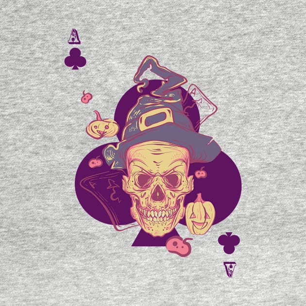 Ace of clubs by Magda